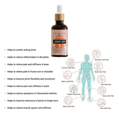 Sukoon Joint-On Essential Oil Blend | Natural Pain Relief for Joints, Knees, and Back (30ml)