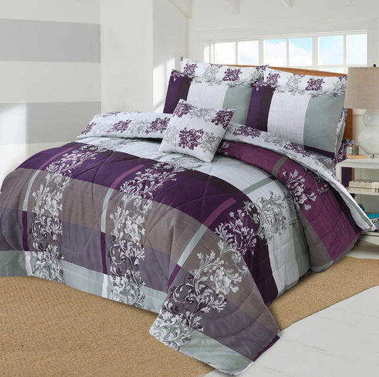 PASHA KING COMFORTER SET – 7 PCS