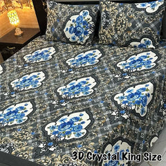 CRYSTAL BEDSHEET SET - 3 PCS (PREMIUM)