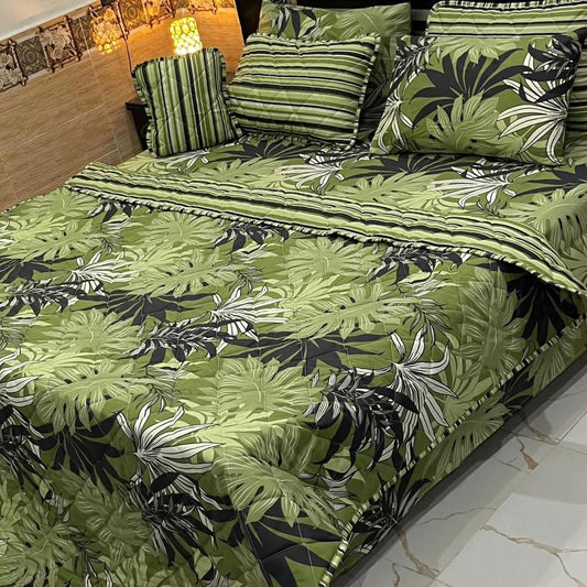 7 PCS COTTON COMFORTER SET 7 PCS - D623