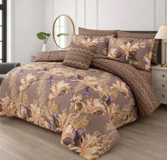 TULIP KING COMFORTER SET – 7 PCS