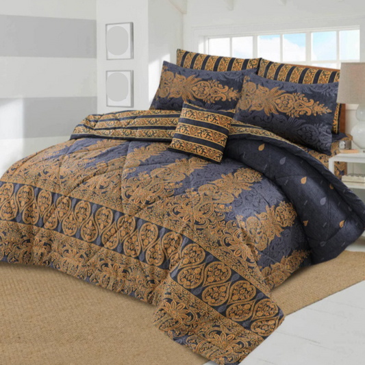 QUASAR COMFORTER SET- 7 PCS # HF933