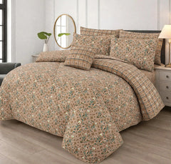 TUSCAN FALL KING COMFORTER SET – 7 PCS