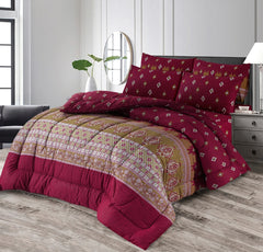 KING COMFORTER SET – 7 PCS # HF73