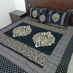 Velvet Bed Sheet Set 5PC