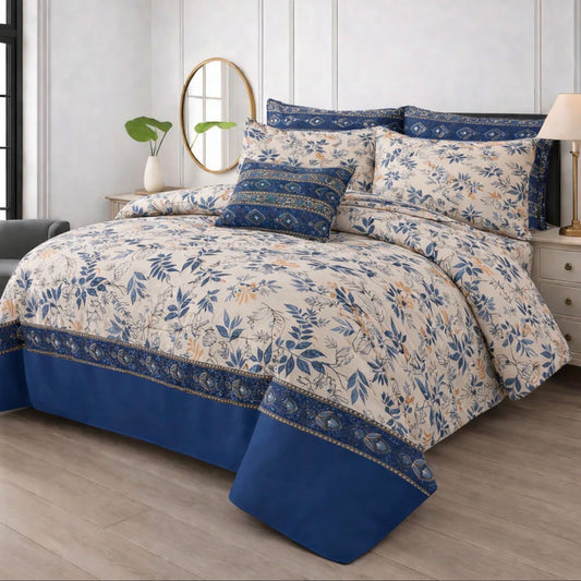 CALVIN KING COMFORTER SET 7 PCS (SAME)