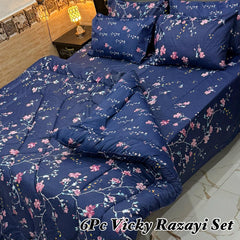 WINTER RAZAI SET – 6 PCS (Heavy Filling)