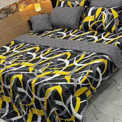 7 PCS COTTON COMFORTER SET 7 PCS - D600