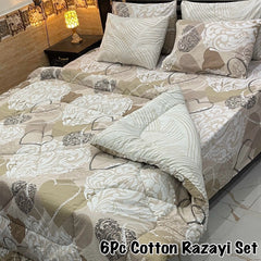 WINTER RAZAI SET – 6 PCS C922 (Heavy Filling)