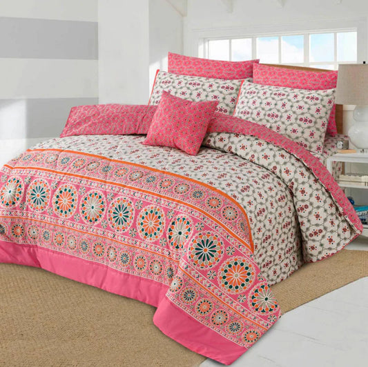 DOTTY COMFORTER SET- 7 PCS