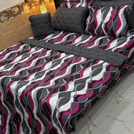 7 PCS COTTON COMFORTER SET 7 PCS - D634