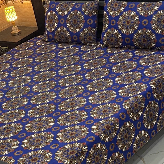CRYSTAL COTTON BEDSHEET SET - 3 PCS (PREMIUM)