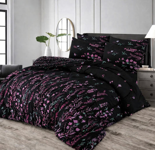 LEAFY KING COMFORTER SET – 7 PCS