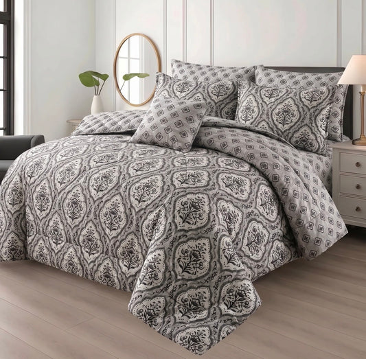 ELON KING COMFORTER SET 7 PCS