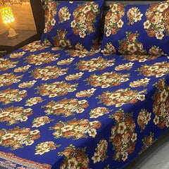 CRYSTAL COTTON BEDSHEET SET - 3 PCS (PREMIUM)