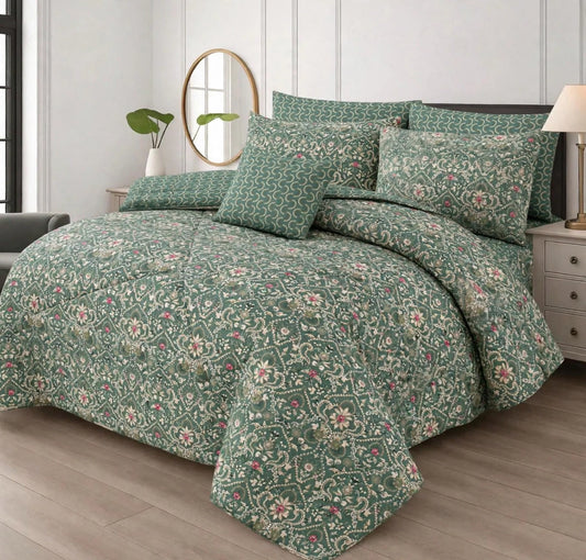 ROYAL FOREST KING COMFORTER SET - 7 PCS