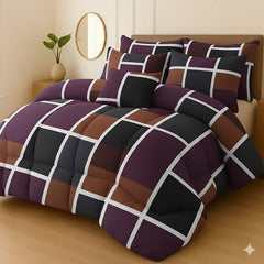 WINTER RAZAI SET – 6 PCS C918 (Heavy Filling)