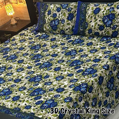 CRYSTAL BEDSHEET SET - 3 PCS (PREMIUM)