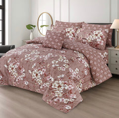 RISY KING COMFORTER SET- 7 PCS