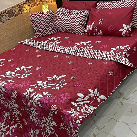 7 PCS COTTON COMFORTER SET 7 PCS - D628