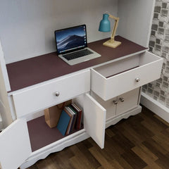 Anti-Slip Fridge & Shelf Mat | Waterproof Washable Liner for Kitchen Drawers Cabinets | Brown