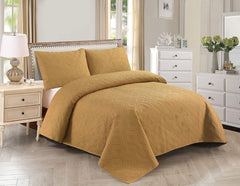 PLAIN COMFORTER SET - 3 PCS