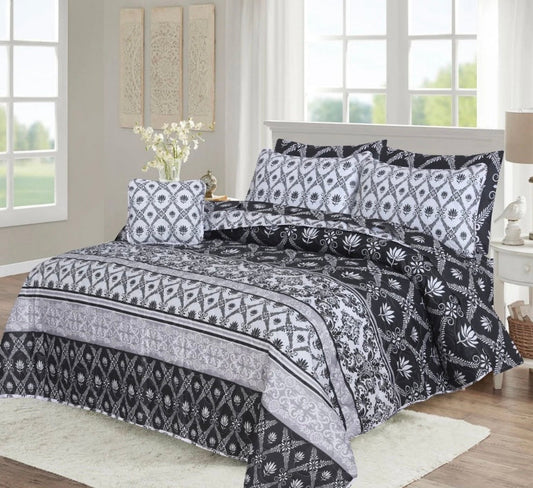 LATTE COMFORTER SET- 7 PCS