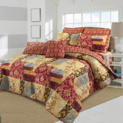 KING COMFORTER SET – 7 PCS # 1543