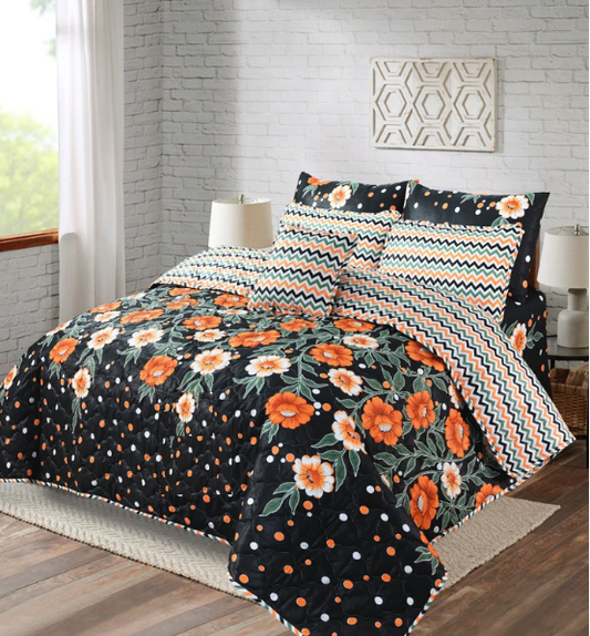 KING COMFORTER SET- 7 PCS # HF934