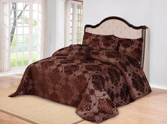 WILLOW QUILTED BEDSPREAD SET - 5 PCS