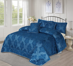 HYSSO QUILTED BEDSPREAD SET - 5 PCS