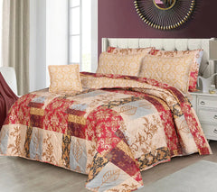 PLUM COMFORTER SET – 7 PCS