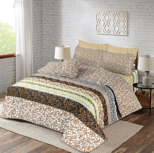 KING COMFORTER SET – 7 PCS # HF150